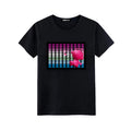 Customized Design Led Flashing t Shirt for Election Animation Sound Activated Led Light up t Shirt