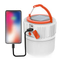 Outdoor Portable Hook Solar Rechargeable Power Bank Energy Saving Emergency Lighting Garden Led Search Lantern Camping Light