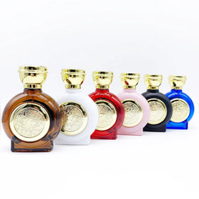Luxury 50ml Glass Empty Refillable Spray Perfume Bottle High End Arab Perfume Empty Bottle