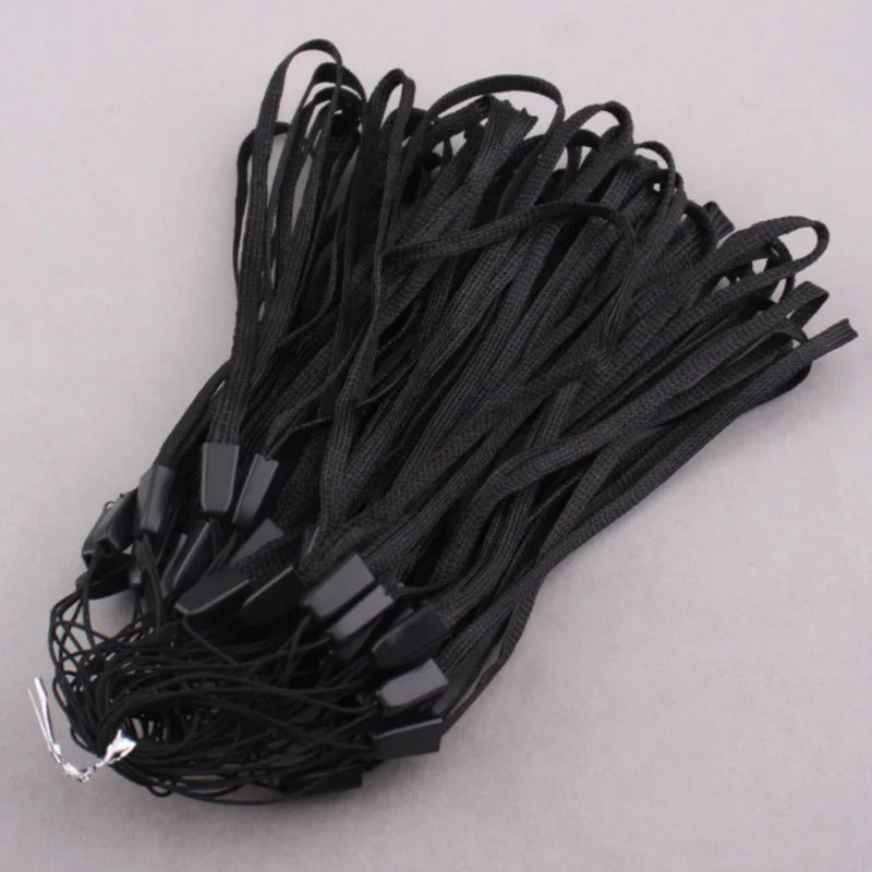 Supply 4.0mm Nylon Phone Lanyard Camera Usb Flash Drive Lanyard Colorful Short Wrist Strap Mobile Phone Straps