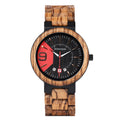 Wholesale Luxury Miyota Quartz Wood Wrist Watch Fashionable Antique Charm Sport Style Pointer Dial 10mm Low Price Wooden Watch