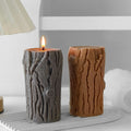 3D Tree Candle Mold Diy Pillar Silicone Molds for Gypsum Artistic Simplicity Silicon Candle Moulds Soap Candles Mold