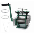 120mm Jewellery Presser Manual Combination Jewelry Roller Press Tabletting Tool Rolling Mills for Square|Circular|Semicircle
