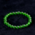Rough Czech Green Moldavite Meteorite Bracelet Blue Green Red Yellow Meteorite Beaded Crystal Stretch Bracelets for Women Men