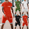 Private Label Track Sweat Suit Set Blank Men Plain Tracksuit Custom Sweatsuit With logo Summer 2 Two Piece Shorts Sets for Men