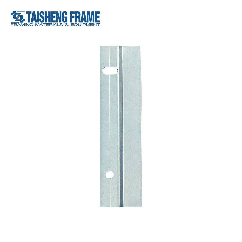 TS-K307 LTD French Cleat Picture Hanger Interlocking Wall Mount Bracket 40cm Stainless Steel Z Bar Hook for Hanging Mirror