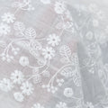 Newest Embroidered Fabric 100% Cotton Skin-friendly Breathable Lace Fabric for Kids and Woman Clothing