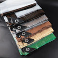 Customized Transparent PE Rainproof Cloth Garden Balcony Tarp Plants  Protection Cover Greenhouse Film Tarpaulin