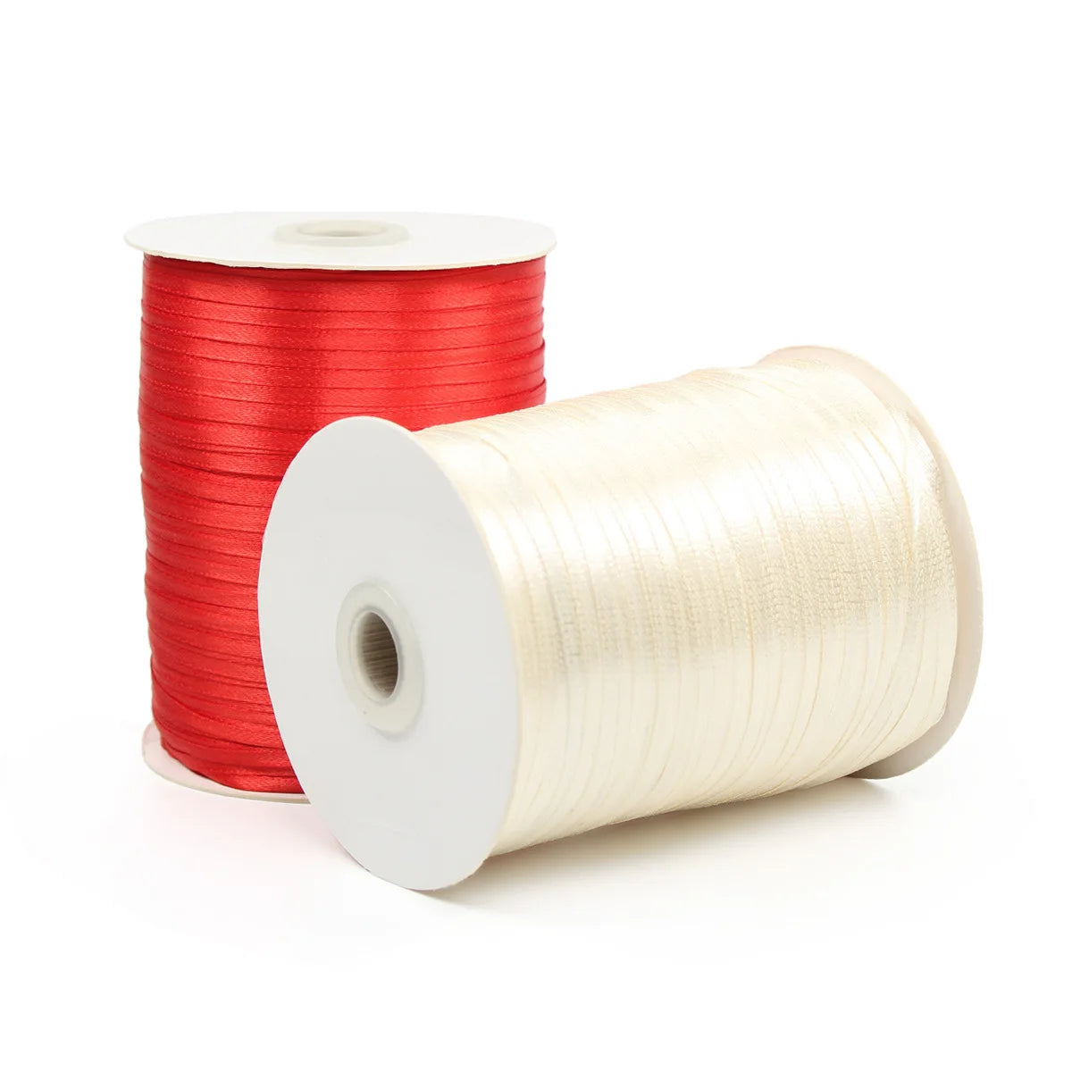 Wholesale Custom Single Face Embroidered 100% Polyester Eco-Friendly Satin Ribbon for Gifts & Christmas