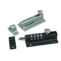 Heavy Duty Steel Chrome Plated Roll up Door Latch with Modern Design for Entrance and Internal Wooden Doors
