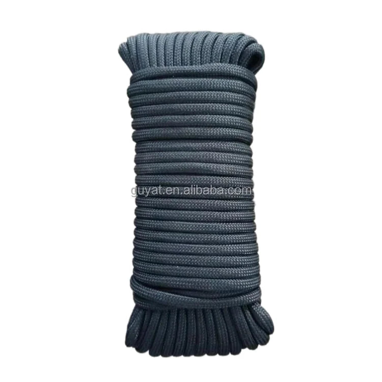 Black Braided Rope 3mm*15m Para Cord 16strands /32 Strands