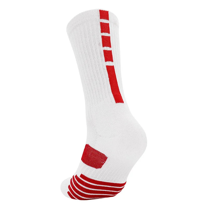 Xianghui Custom Design Sport Crew Type Outdoor Breathable Elite Sublimated Men Basketball Socks
