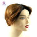 Soft Short Human Hair Realistic Wig Good Looking Nice Texture Frontal L Lace Wigs for Women
