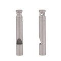 Lightweight Portable Outdoor Survival Pure Metal Whistle