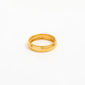 Joolim Jewelry Wholesale 18K Gold Plated 3 Layered Camber Stainless Steel Ring for Women Rings