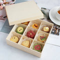 Biodegradable Takeout Food Containers Candy Cakes Christmas Cookie Snacks Pastries Gift Wrap Boxes With Cabinet