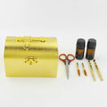 Factory Sales Orthodox Church Supplies Church Etiquette Supplies Gold Silver Plated Holy Water Alloy Box Sets