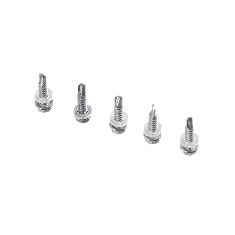 Hex Flange Head Self Drilling Screw with EPDM Washer