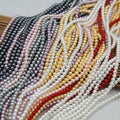 4MM Shell Pearl Beads Pearls Jewelry Loose Pearl Beads for Jewelry Making