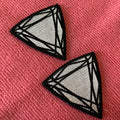 Lovely Design Stitching Border Twill Embroidery Tagperfect Handfeeling Free Design Garment Embroidery Label