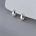 FUAMAY Wholesale Bulk 925 Silver Water Drop Earrings with Gold Rhodium Plating Punk Studs Design for Gifts Parties Anniversaries