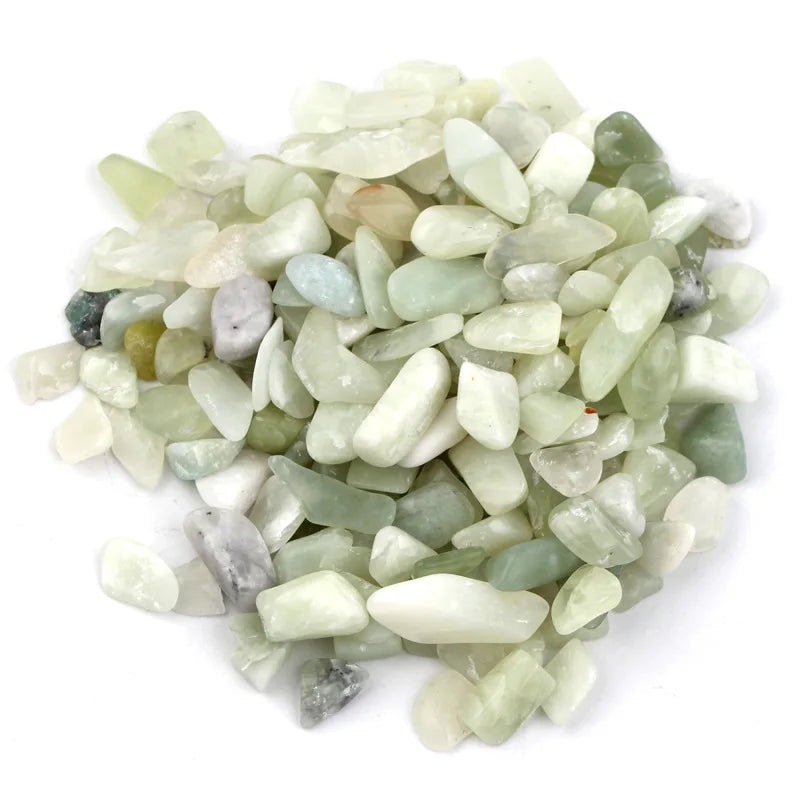 7-9mm Natural Crystals Feng Shui Style Irregular Shaped Chips Stone Tumbled Gravel Healing Stone for Home Decor