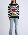 New Currents Drop Shipping 10pcs MOQ Unisex Custom Crew Neck Christmas Ugly Knitted Sweater