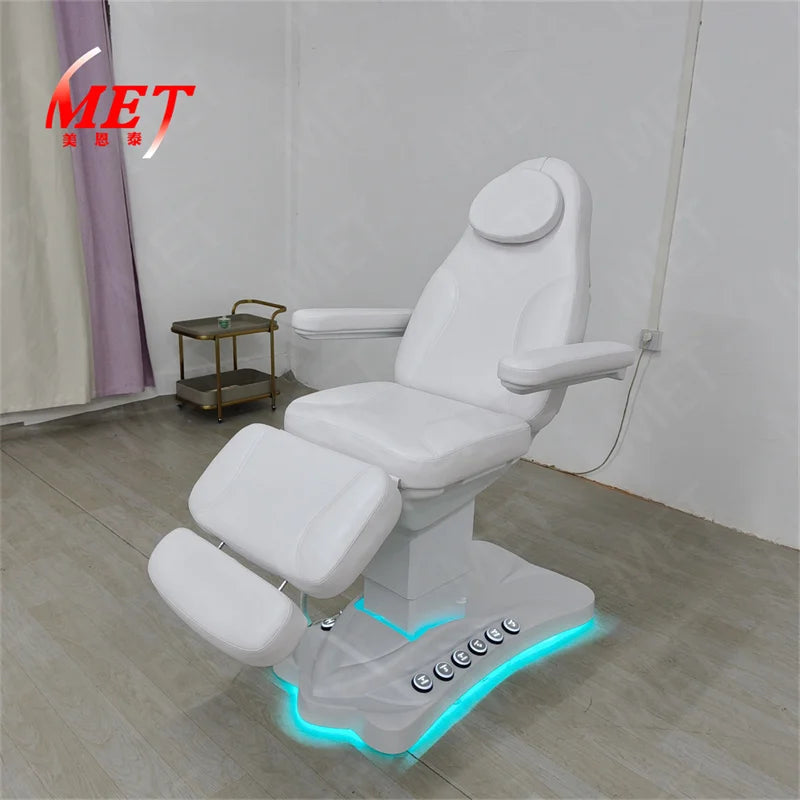 High Quality Modern Salon Beauty Bed Hydromassage Electric Beauty Custom Have LED Light