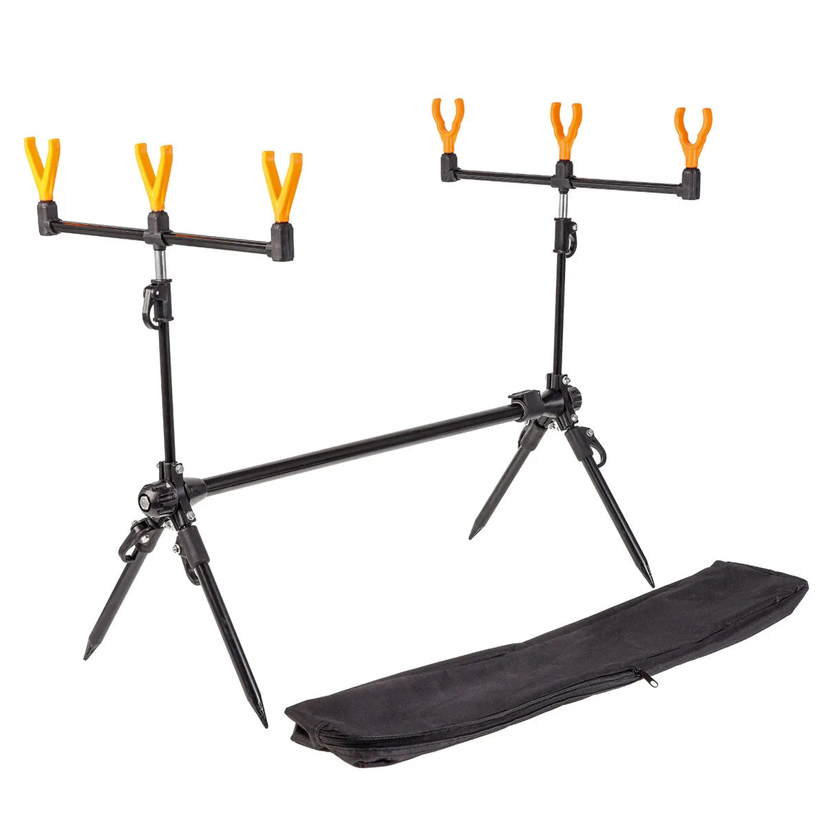 Aluminum Alloy Telescopic Fishing Pole Pod Quick and Overall Disassembly Beach Fishing Rod Bracket