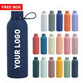 FANGYUAN Eco Friendly Finger Belt Double Wall Stainless Steel Thermos Vacuum Flask Metal Water Bottles for Kids School Kawaii