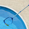 BONNY Durable Heavy Aluminum Duty Nylon Cleaning Net Leaf Rake Swimming Pool Cleaning Tools Poles Pool Leaf Skimmer Net