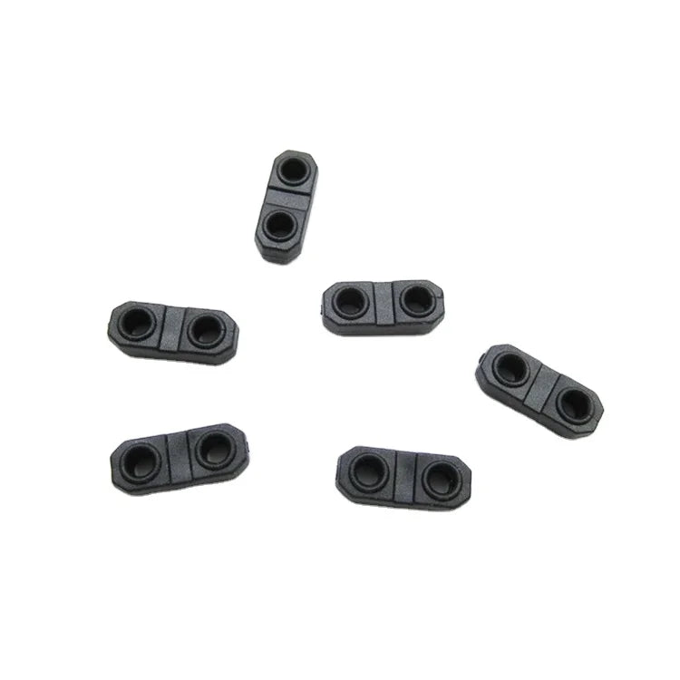 Wholesale Good Quality POM 2 Hole Cord Lock Stopper Rope Ends Clasps Rope Stoppers