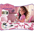 Pretend Play Toys Beauty Tools Role Play Hairdryer Salon Set With Shaver and Haircut Accessories for Kids