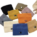 Women's 100% Acrylic Winter Custom Knitted Headband Logo Printed Ear Warmer Cap with Beach Camouflage Pattern