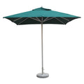 FEAMONT Luxury Middle Post Waterproof Sun Umbrella Aluminum Outdoor Garden Parasol for Beach Use