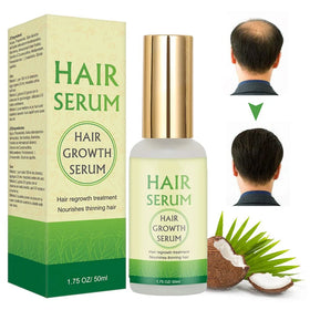 Professional Quality All Natural Anti Hair Loss Serum for Fast Long Hair Growth Serum