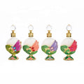 15ml Arabian Dubai Patented Stones Dragonfly Metal Perfume Bottle Essential Oil Refillable Fancy Attar Bottles #15307