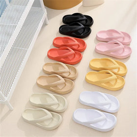Chenyu 2022 Custom High Heel Flip Flops New Fashion Ins-Style Indoor for Slippers for Summer Winter and Spring