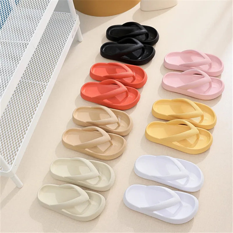 Chenyu 2022 Custom High Heel Flip Flops New Fashion Ins-Style Indoor for Slippers for Summer Winter and Spring