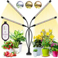 LEDILAND Four-Head USB Clip Aluminum Indoor Plants Grow Light 9W Full Spectrum Hydroponics Veg Flower Bloom IP65