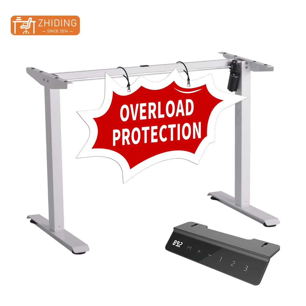 Automatic Sit Stand Modern Office Furniture Motorized Electric Desk Height Adjustable Height Adjustable Standing Desk