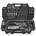 150PCS High Carbon Steel Ratchet Wrench Socket Set with Hard Case for Auto Repair-Hand Operated OEM Tool Box