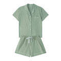 FUNG 6056 Wholesale Loungewear Women Pyjama 2 Piece Pajama Shorts Sets 100% Cotton Pajamas For Women Set