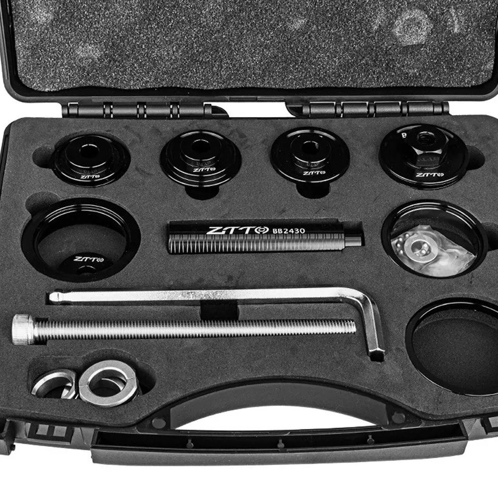Bicycle Press In Bottom Bracket Static Installation And Disassembly Tool Set BB86 / 30 / 92 / PF30 Bottom Bracket Dismantling To