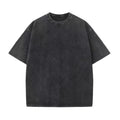 230 Grams Wholesale Hip Hop Cheap Vintage Distressed Acid Wash T-shirts Plain Tshirts Custom Oversized Cotton Tshirts