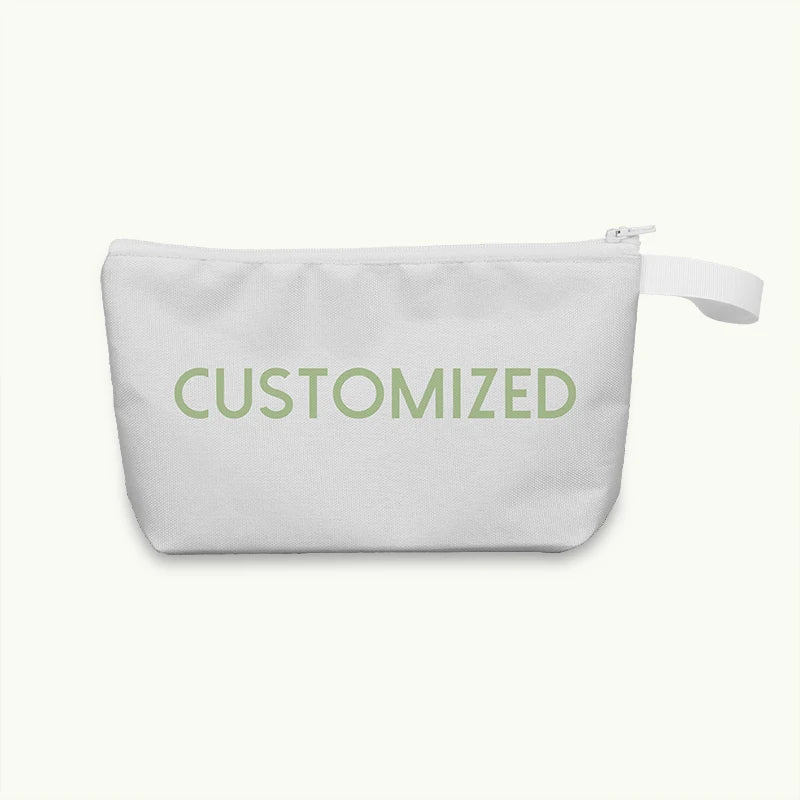 Factory Custom Printed Make up Pouch Bag Polyester Zipper Pouch Bags