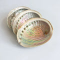 Australian White Abalone Shell Smudging Kit White Sage Palo Santo Incense Burning Container Home Decorative Souvenir Aromatic