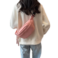 New Design Fashion Korean Style Trendy Designer Athleisure for Women Girls Travel Crossbody Belt Bag