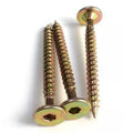 Self Tapping Chipboard Screw Customized C1022 Yellow Zinc Galvanized Plated Chipboard Screw