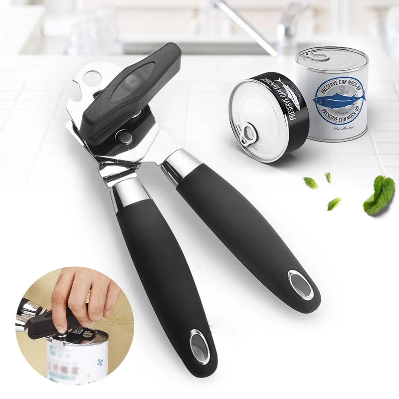 Hot Sales Stainless Steel Multifunctional Bottle Beer Opener Manual Can Opener